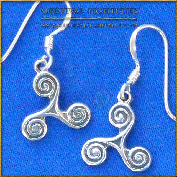 Triskelion earrings