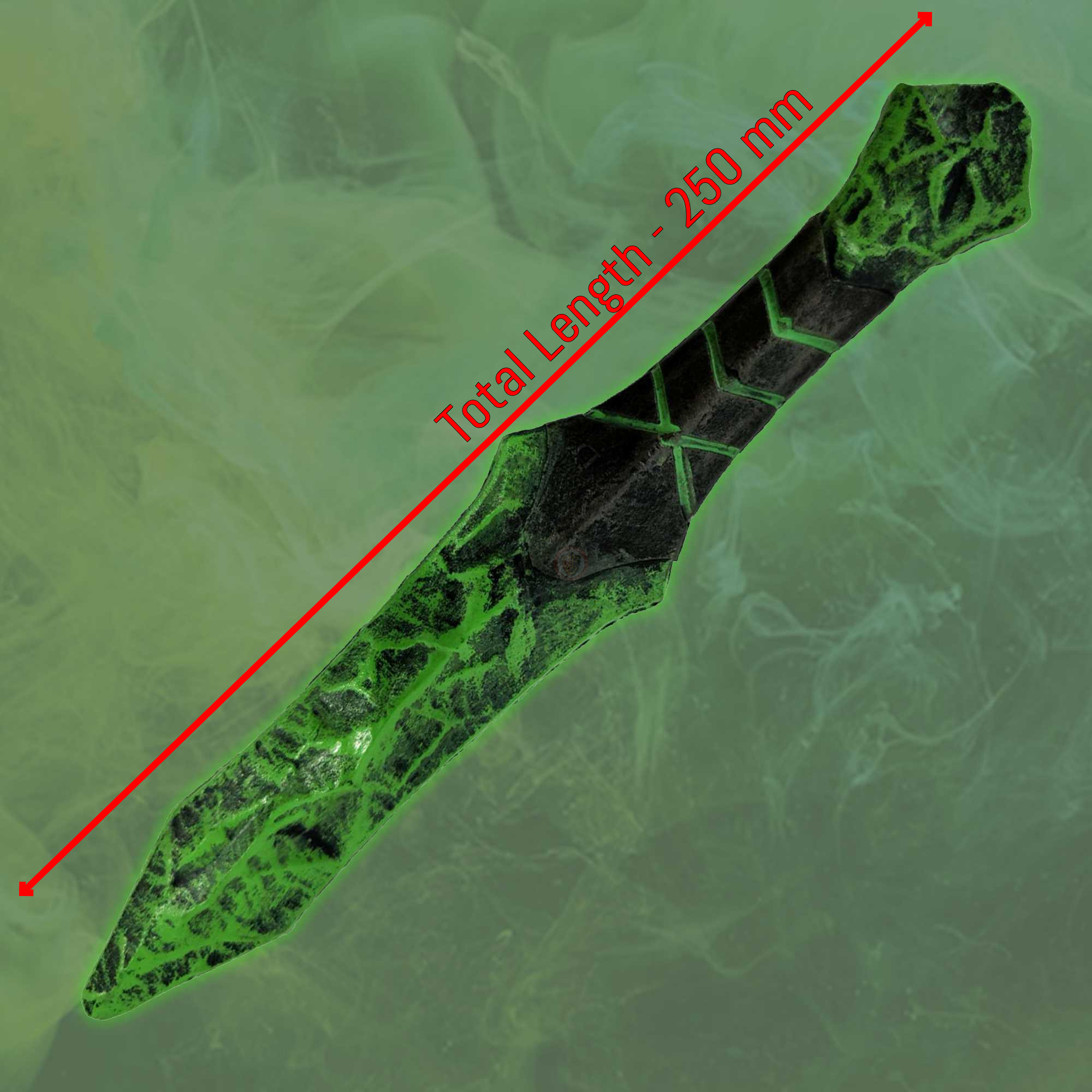 poison knife sizing